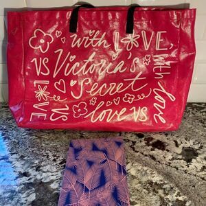 Victoria Secret Tote and Journal